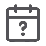 Calendar Someday SVG Icon
